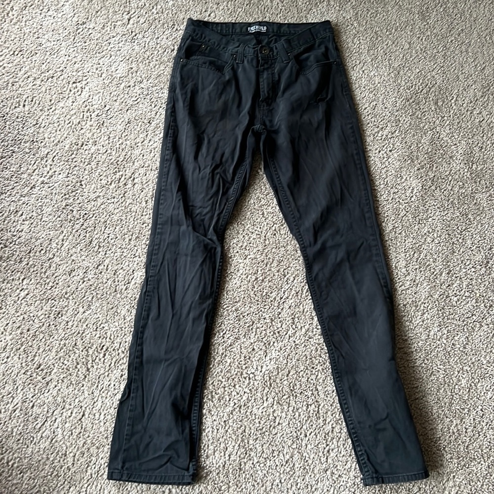 Free world back pants mens size 32